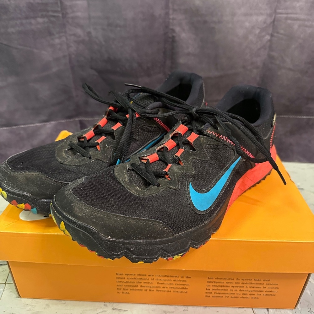 Nike Air Zoom Wildhorse GTX 615984 002, 12.5 US, 47 EUR, Gore Tex Black